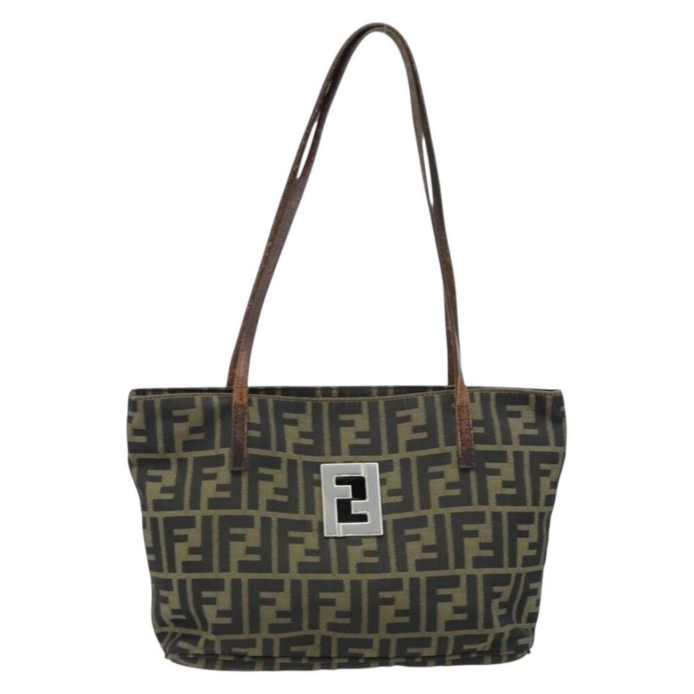 Fendi Zucca Tote Bag Brown
